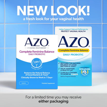 AZO® Complete Feminine Balance Daily Probiotic Capsules